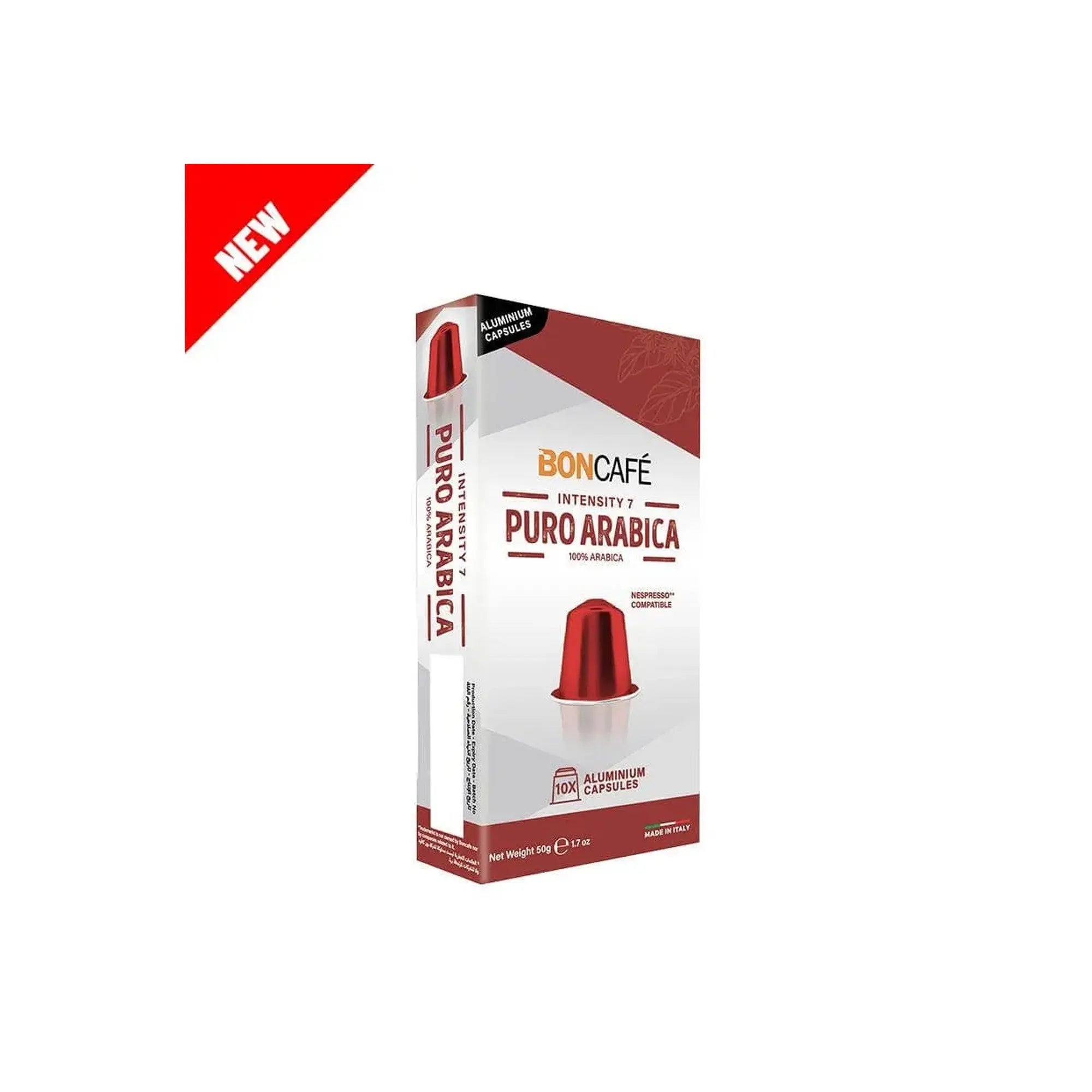 Target BonCafé - Puro Arabica Compatible with Nespresso - 10 Capsules at Coffee & Cream Egypt