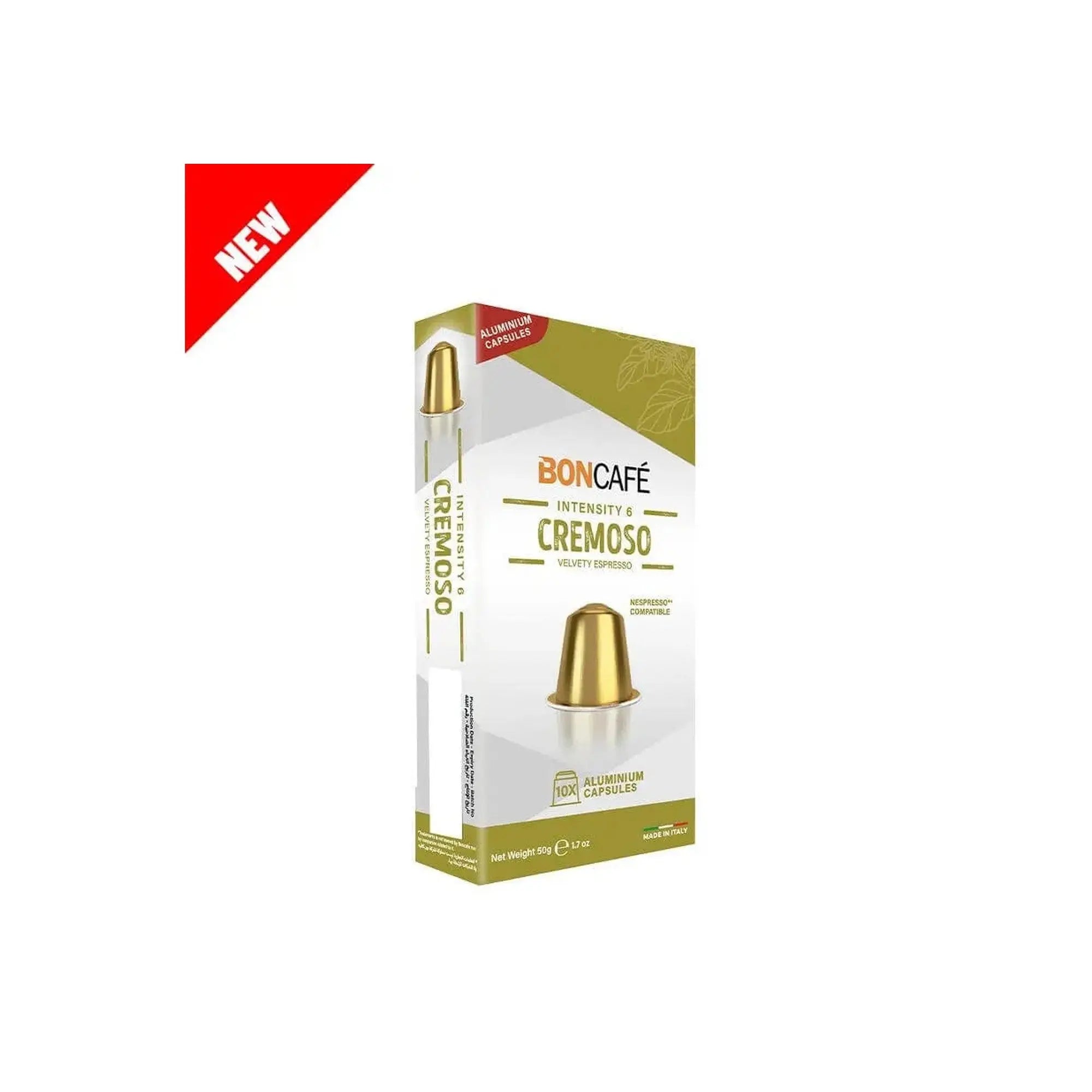Target BonCafé - Cremoso Compatible with Nespresso - 10 Capsules at Coffee & Cream Egypt