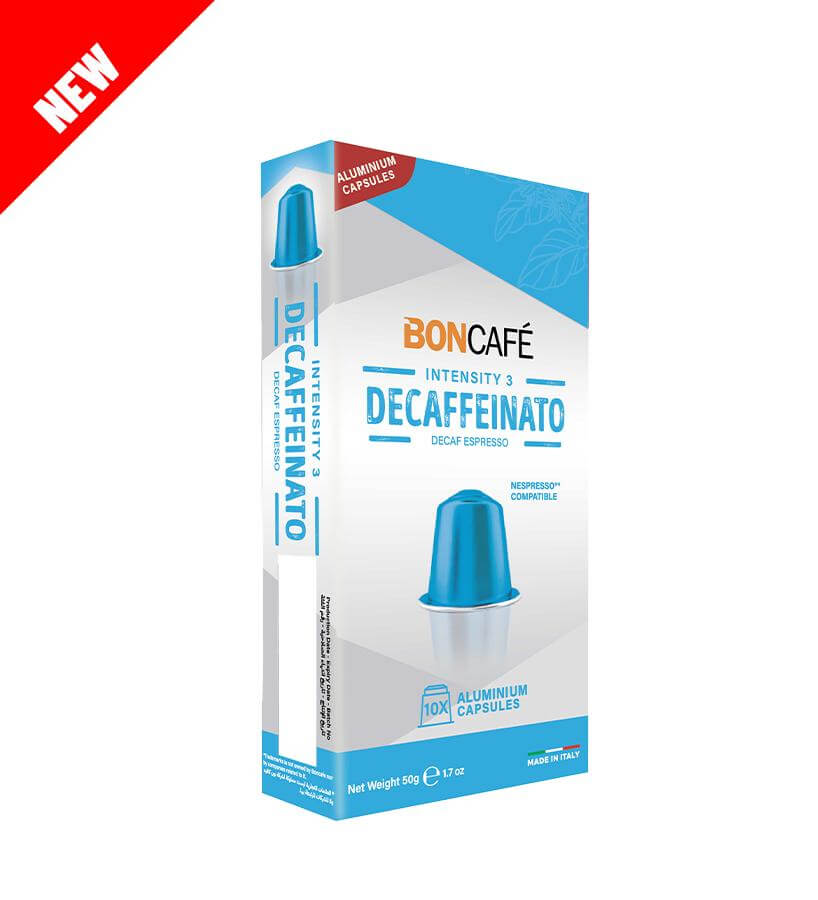 BonCafé - Decaffeinato Compatible with Nespresso - 10 Capsules