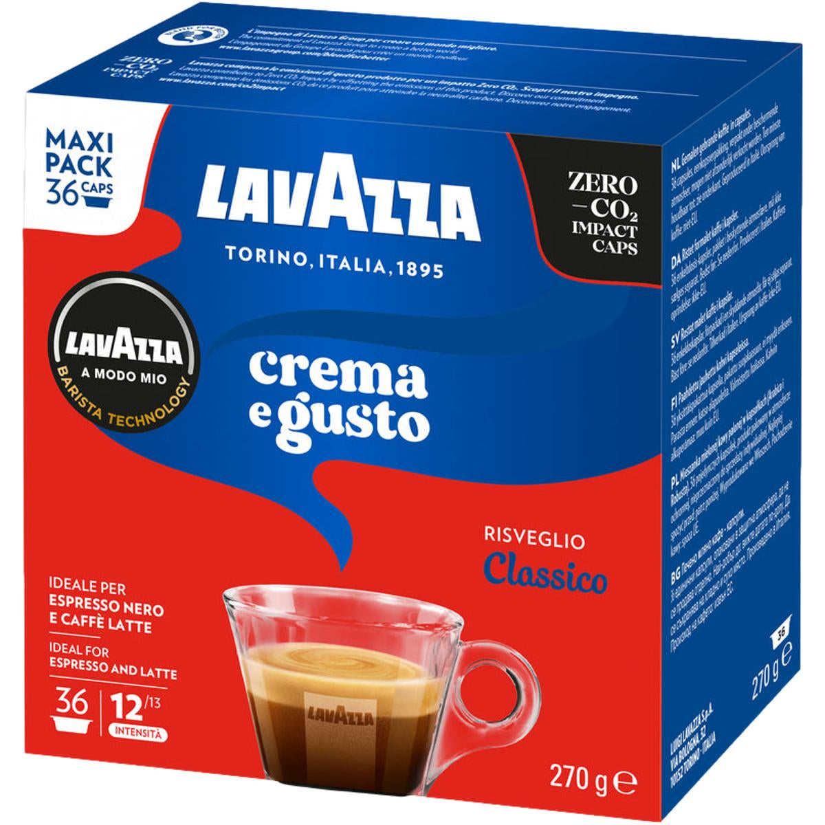Lavazza A Modo Mio Classico Capsules - 36 Caps