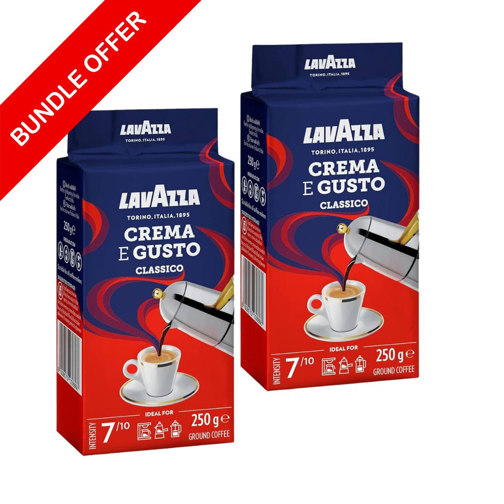 Lavazza Bundle - Crema E Gusto Classico - 250gm (Pack Of 2)