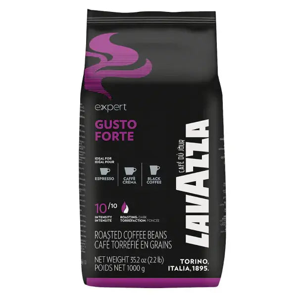 Lavazza Expert Gusto Forte Whole Coffee Beans - 1kg at Coffee & Cream Egypt