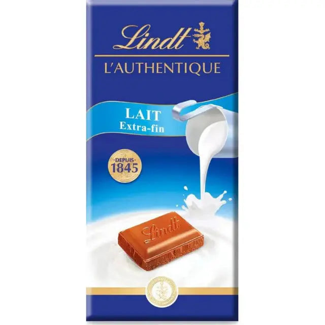Lindt - Swiss Classic Milk Chocolate - 100g at Coffee & Cream Egypt