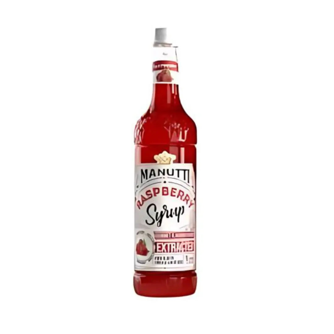 Manutti Raspberry Syrup - 1L at Coffee & Cream Egypt