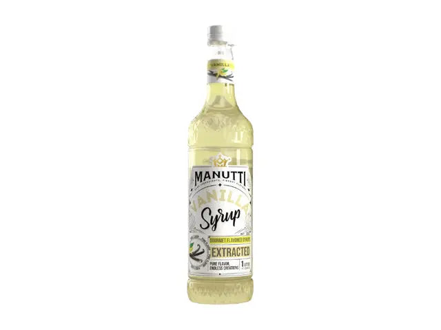Manutti Vanilla Syrup - 1L at Coffee & Cream Egypt