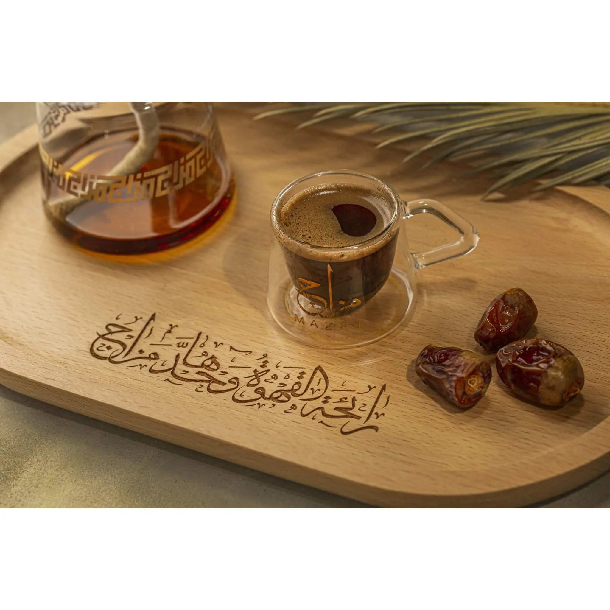Order Handmade Glass - Mazaj Turkish Coffee Set for LE 2220.00 at Coffee & Cream, All your coffee needs in one place. Shop Coffee, Beans, Ground Coffee, Instant Coffee, Creamers, Coffee Machines, Blenders, equipment and more. 50+ Brands Monin, Lavazza, St