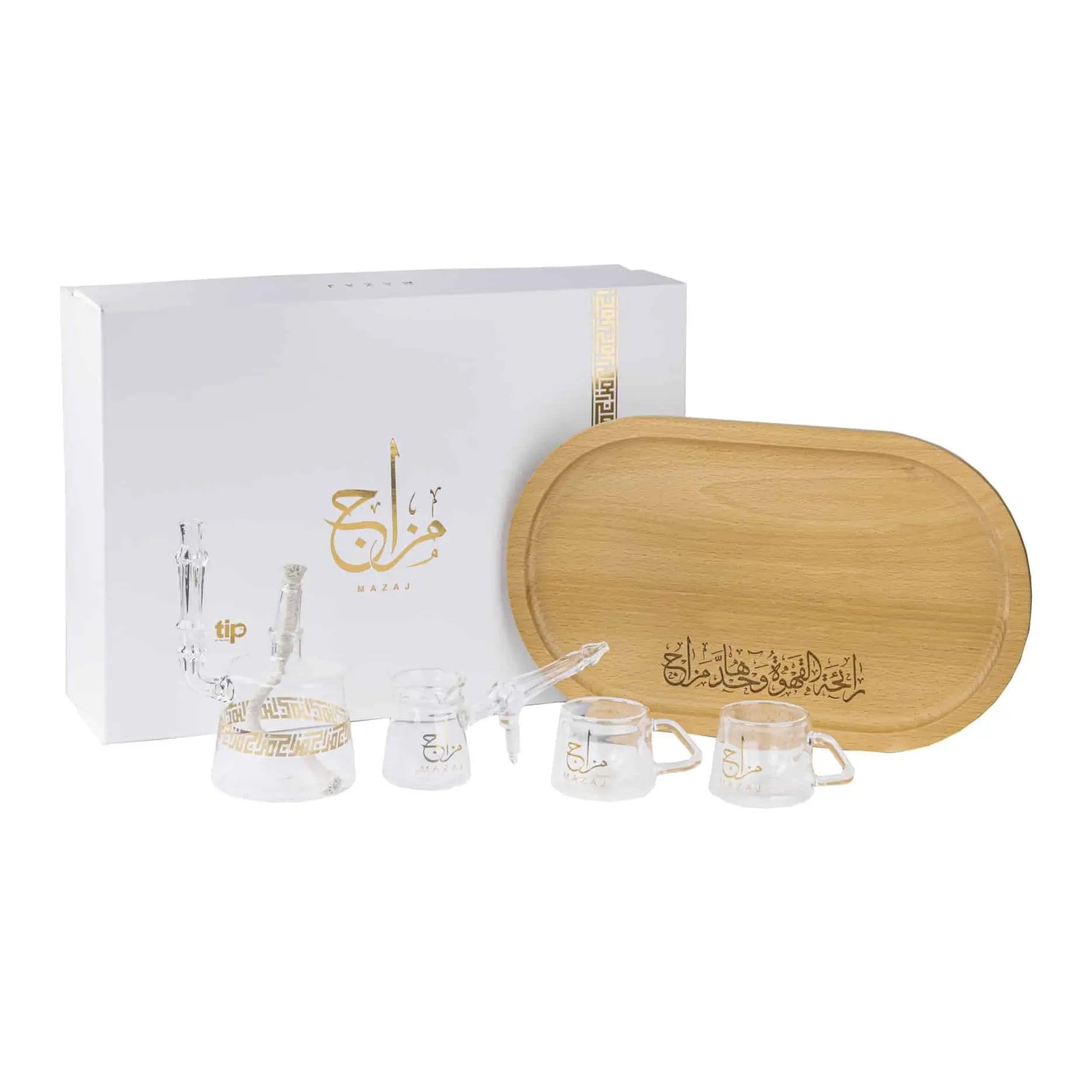 Order Handmade Glass - Mazaj Turkish Coffee Set for LE 2220.00 at Coffee & Cream, All your coffee needs in one place. Shop Coffee, Beans, Ground Coffee, Instant Coffee, Creamers, Coffee Machines, Blenders, equipment and more. 50+ Brands Monin, Lavazza, St