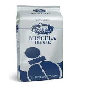 Saquella - Miscela Blue Whole Coffee Beans - 1kg Coffee & Cream