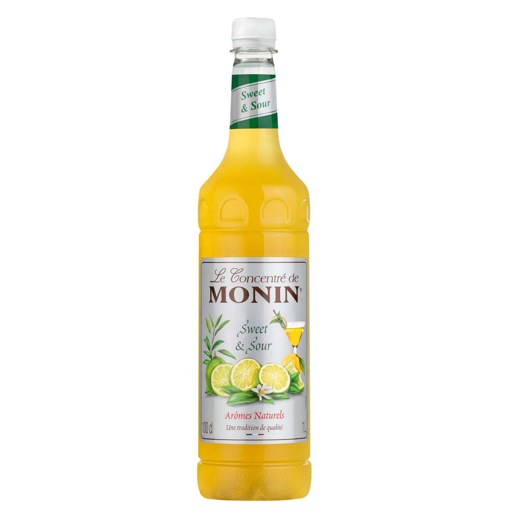 Monin - Sweet & Sour Concentrate PLASTIC Bottle - 1L
