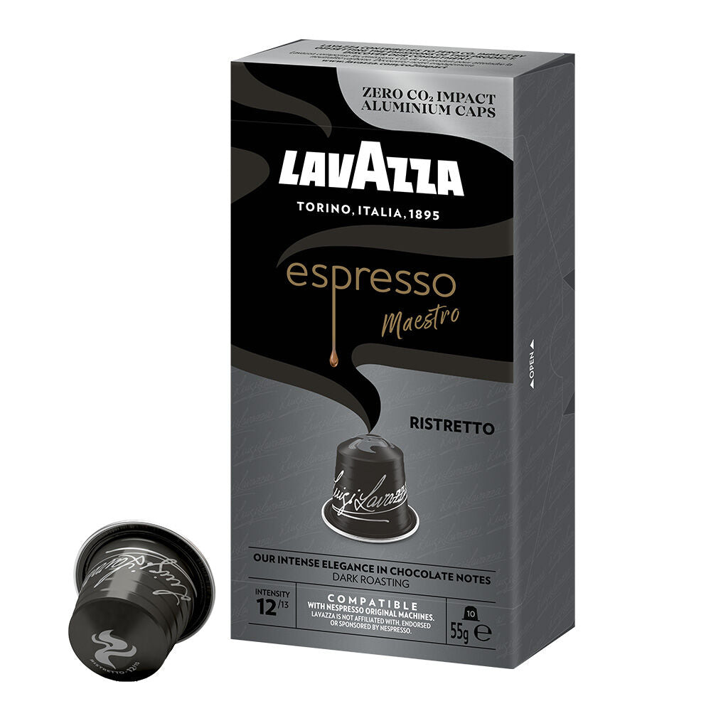 Lavazza - Espresso Maestro Ristretto Compatible by Nespresso -10 Capsule