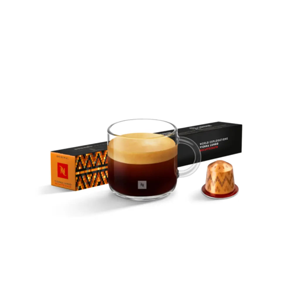 Nespresso - Decaf Vienna Linizio Lungo - 10 Capsules Nespresso