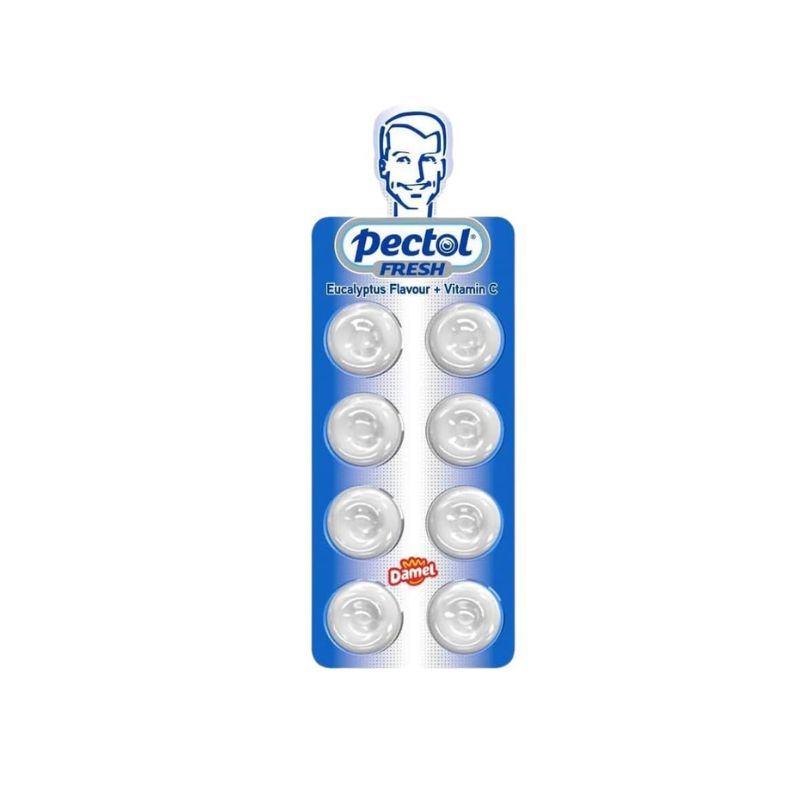 Pectol Fresh - Bonbon Eucalyptus Flavour - 8 Tablets