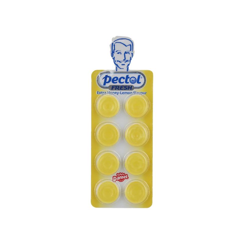 Pectol Fresh - Bonbon Extra Honey With lemon Flavour - 8 Tablets