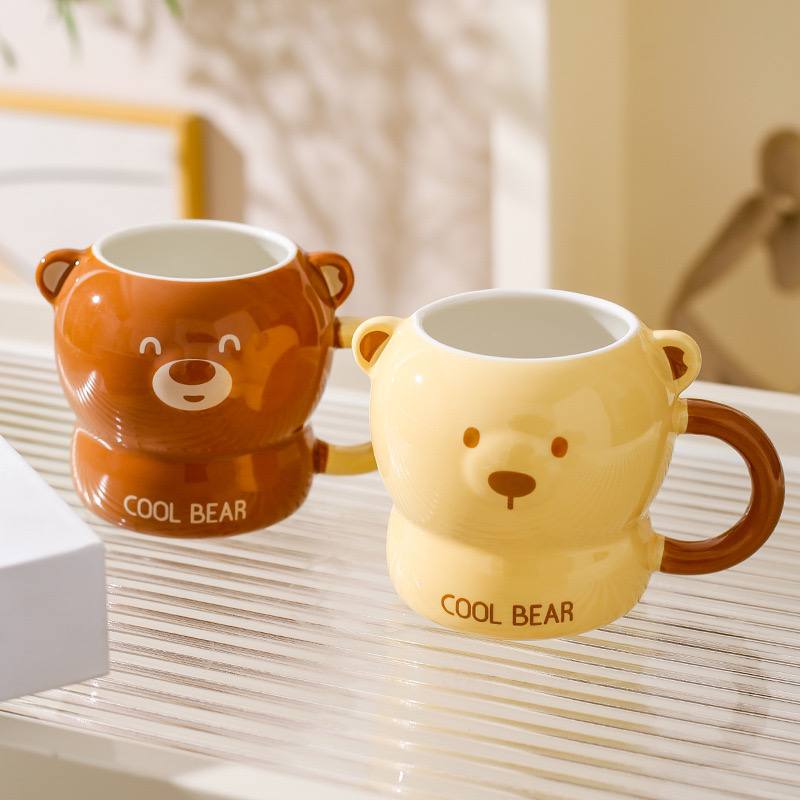 Cool Bear Percaline Mug Yellow - 300 ml