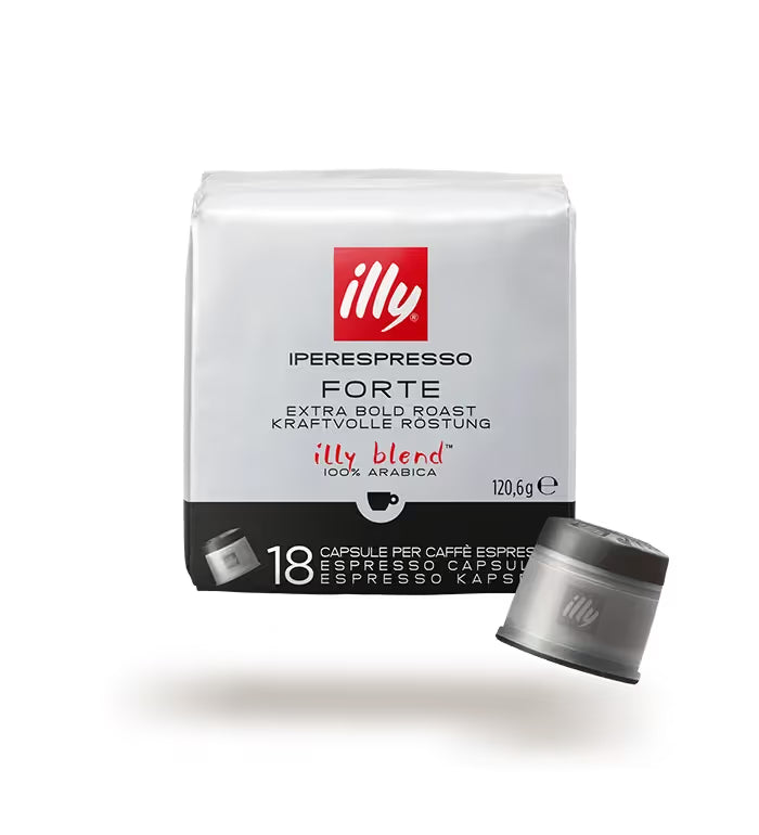 Illy Iperespresso Forte Capsules 18 Pieces