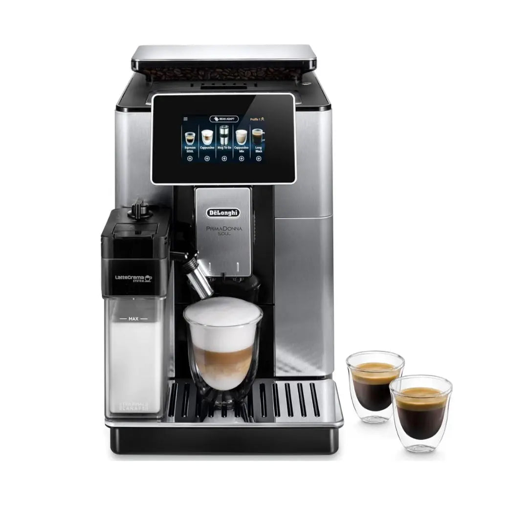 De'longhi PrimaDonna Soul Automatic coffee makers ECAM610.75.MB at Coffee & Cream Egypt