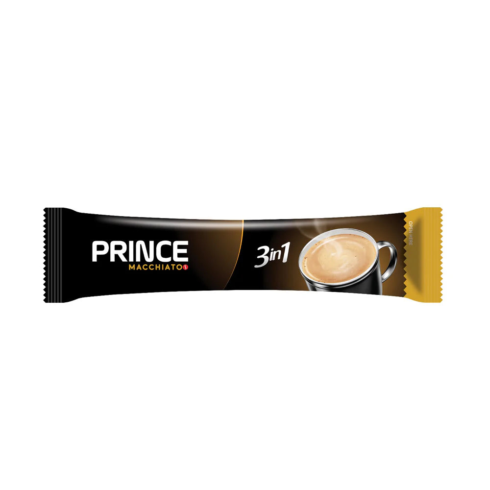 Prince Caffe - Instant Coffee - Macchiato - 3 in 1 - 1 Sachet