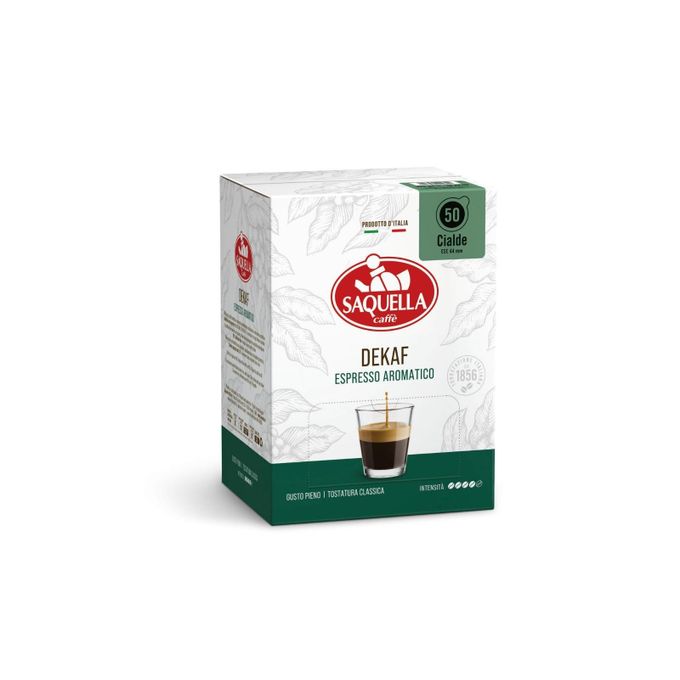Saquella - Espresso Decaf ESE Pods - 50 Pods