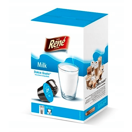 Rene Milk Dolce Gusto Pods 16 capsules