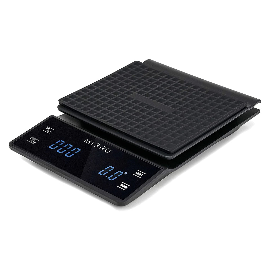 Mibru - Digital Coffee Scale With Timer | Touch - black