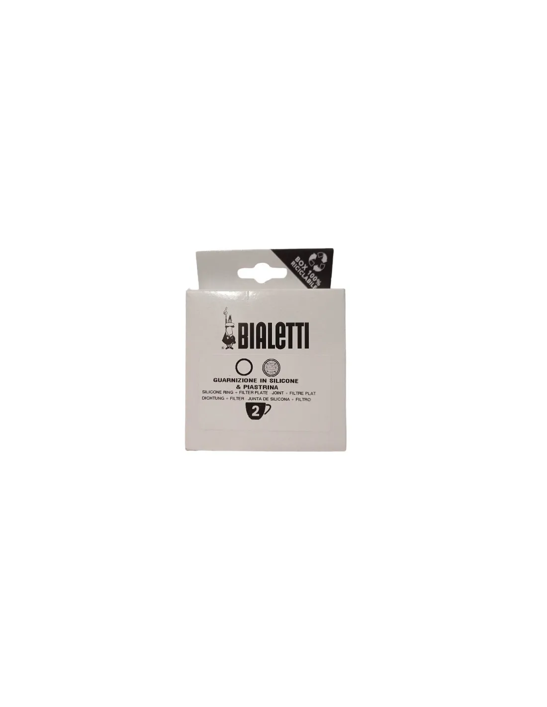 Bialetti Mukka Express Aluminium Cappuccino Machine Seal - 2 Cups