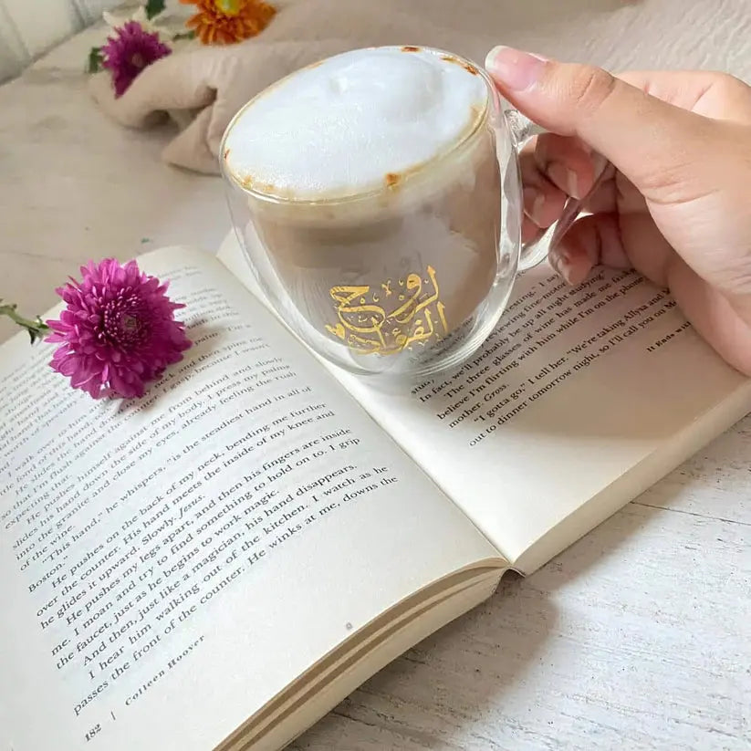 Order Handmade Glass - Soul of the Heart Mug for LE 275.00 at Coffee & Cream, All your coffee needs in one place. Shop Coffee, Beans, Ground Coffee, Instant Coffee, Creamers, Coffee Machines, Blenders, and more. 50+ Brands Monin, Lavazza, Starbucks, Nespr