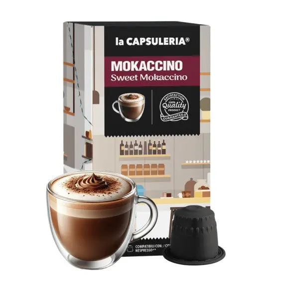 LACAPSULERIA - Sweet Mocha - Capsules compatible with Nespresso®- 10CAPS at Coffee & Cream Egypt