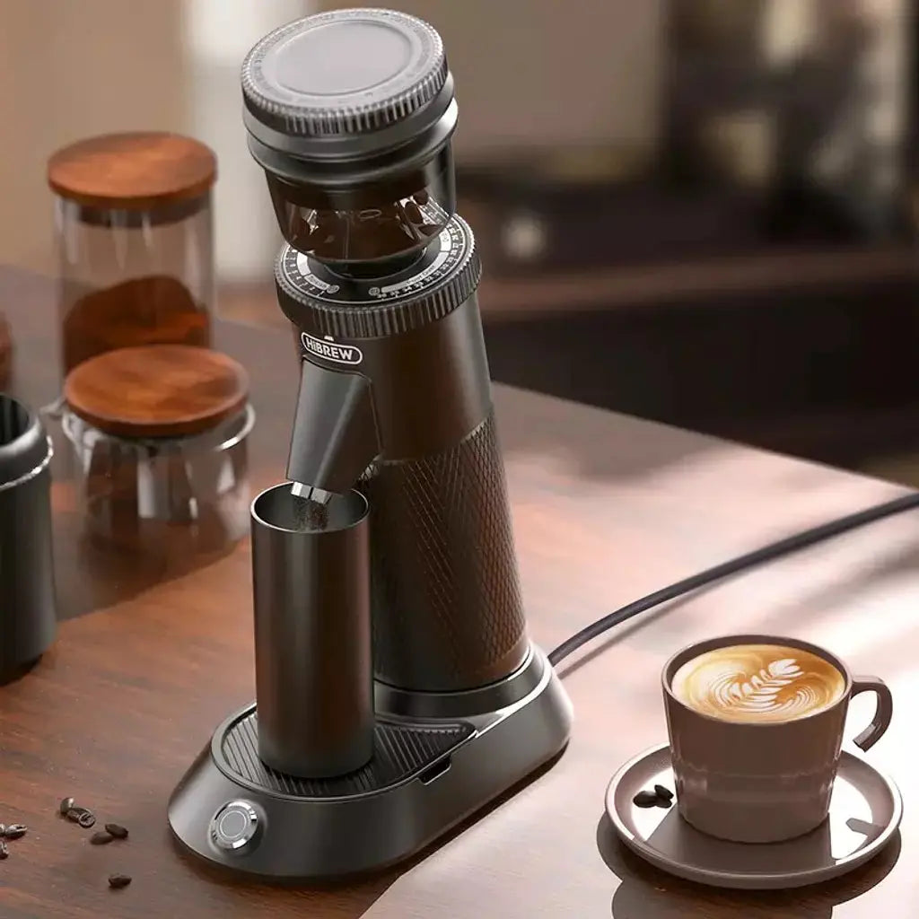 Order HiBREW -G5 48mm-Electric Coffee Grinder- Compact Portable- Coffee Bean for Espresso. for LE 10500.00 at Coffee & Cream, All your coffee needs in one place. Shop Coffee, Beans, Ground Coffee, Instant Coffee, Creamers, Coffee Machines, Blenders, and m