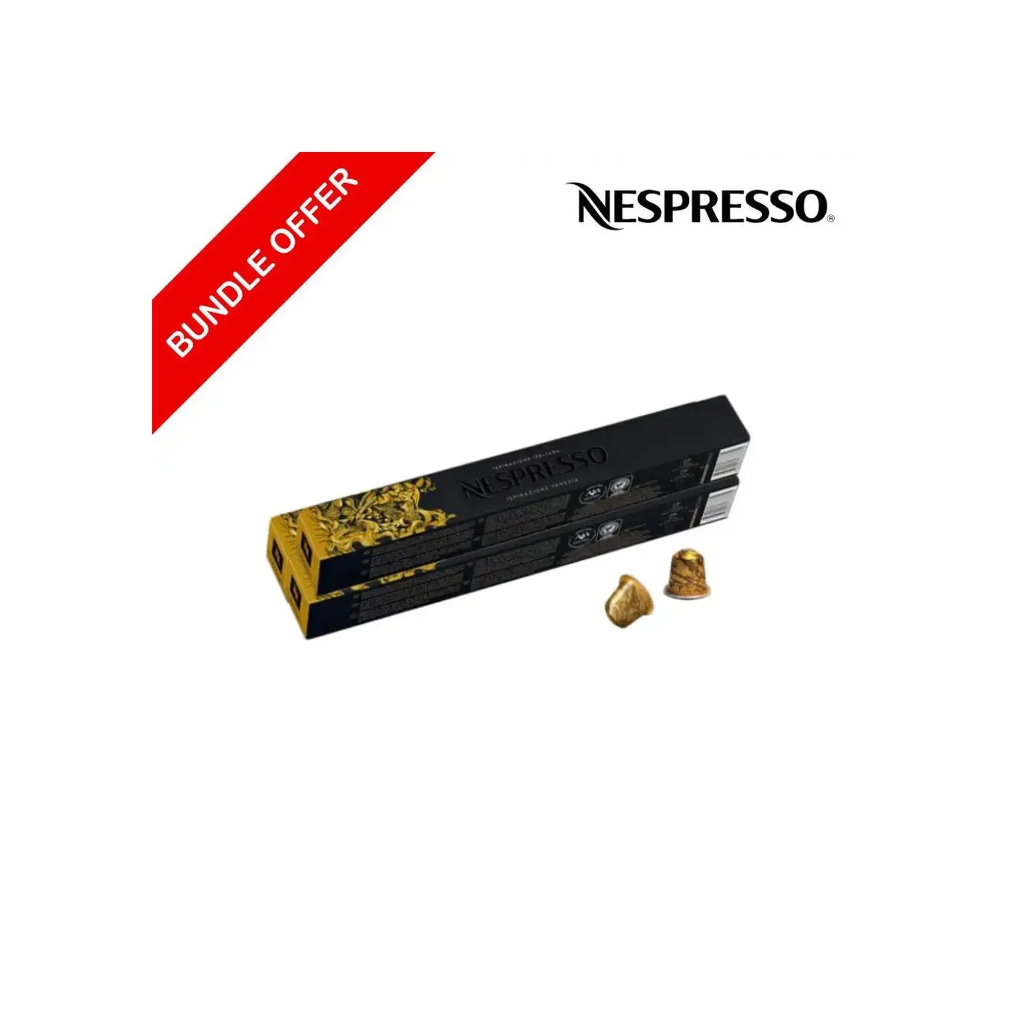 (30 Capsules) Nespresso - Venezia - 10 Capsules X3 - Bundle at Coffee & Cream Egypt