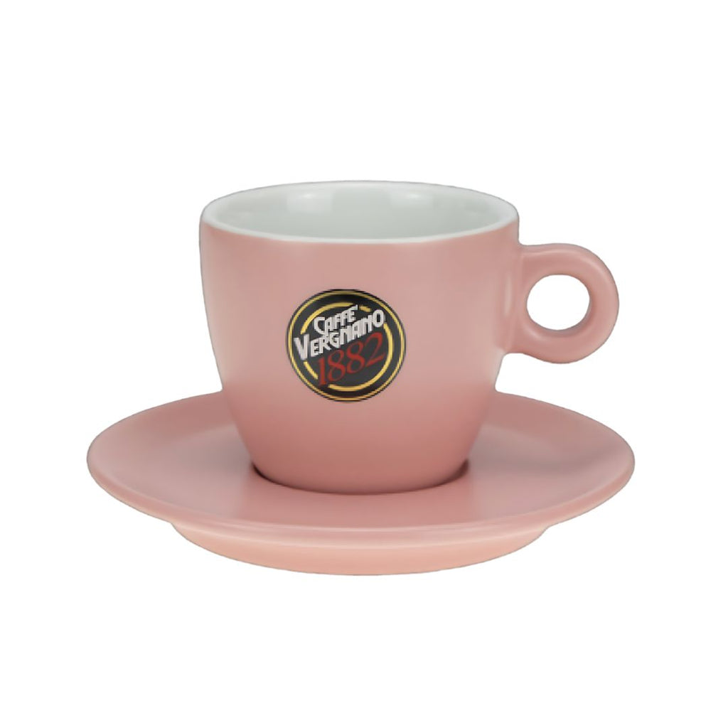 Caffè Vergnano - Cappuccino Cup - Pink 185 ml