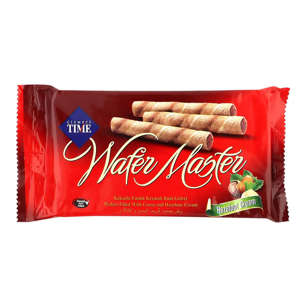 Time Wafer Master Rolls Huzelnut Rolls - 27g