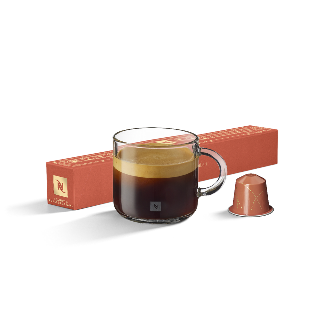 Order Nespresso - Peanut Roasted Sesame Flavor - 10 Capsules for LE 595.00 at Coffee & Cream, All your coffee needs in one place. Shop Coffee, Beans, Ground Coffee, Instant Coffee, Creamers, Coffee Machines, Blenders, Coffee and more. 50+ Brands Monin, La