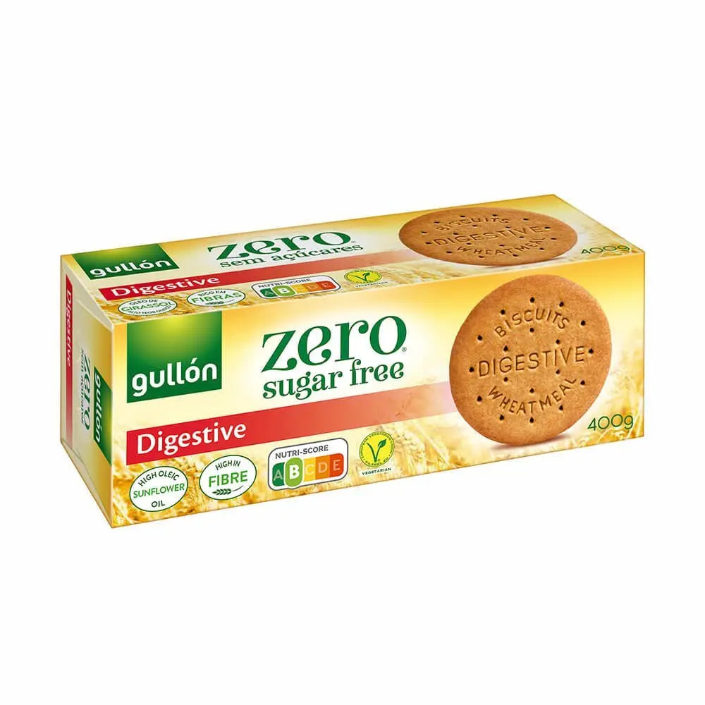 Gullón - Zero Sugar Free Digestive - 400g at Coffee & Cream Egypt
