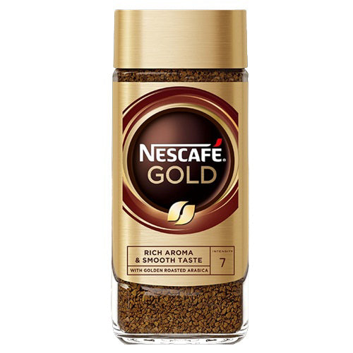 Nestlé Nescafe Gold Instant Coffee, Rich Aroma & Smooth Taste - 190 g