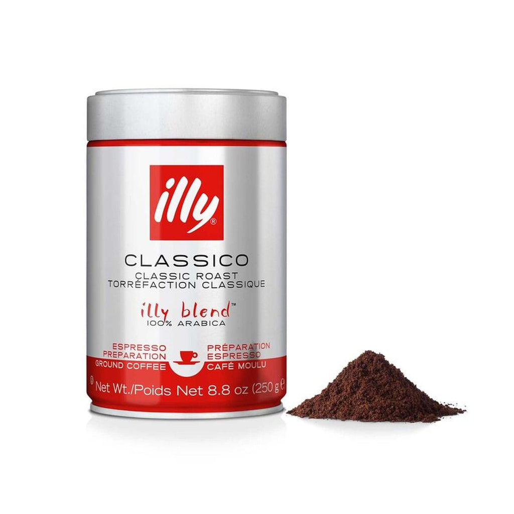 Order Illy - Classic Roast Powder - 250g for LE 250 at Coffee & Cream, All your coffee needs in one place. Shop Coffee, Beans, Ground Coffee, Instant Coffee, Creamers, Coffee Machines, Blenders, Coffee and more. 50+ Brands Monin, Lavazza, Starbucks, Nespresso, Arzum, and more. Become your own Baristaeg at home. Delivers All over Egypt. Online payments available, and get your fengany coffee delivered to your home. Product Description: espresso Powder 250 g ground normal roast and Powder types Product for ant