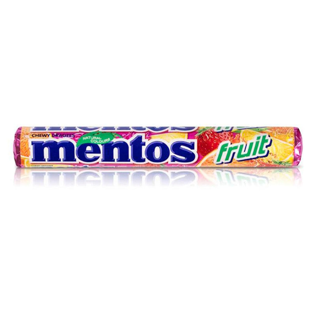Mentos - Chewy Dragees Fruit Flavour - 38g