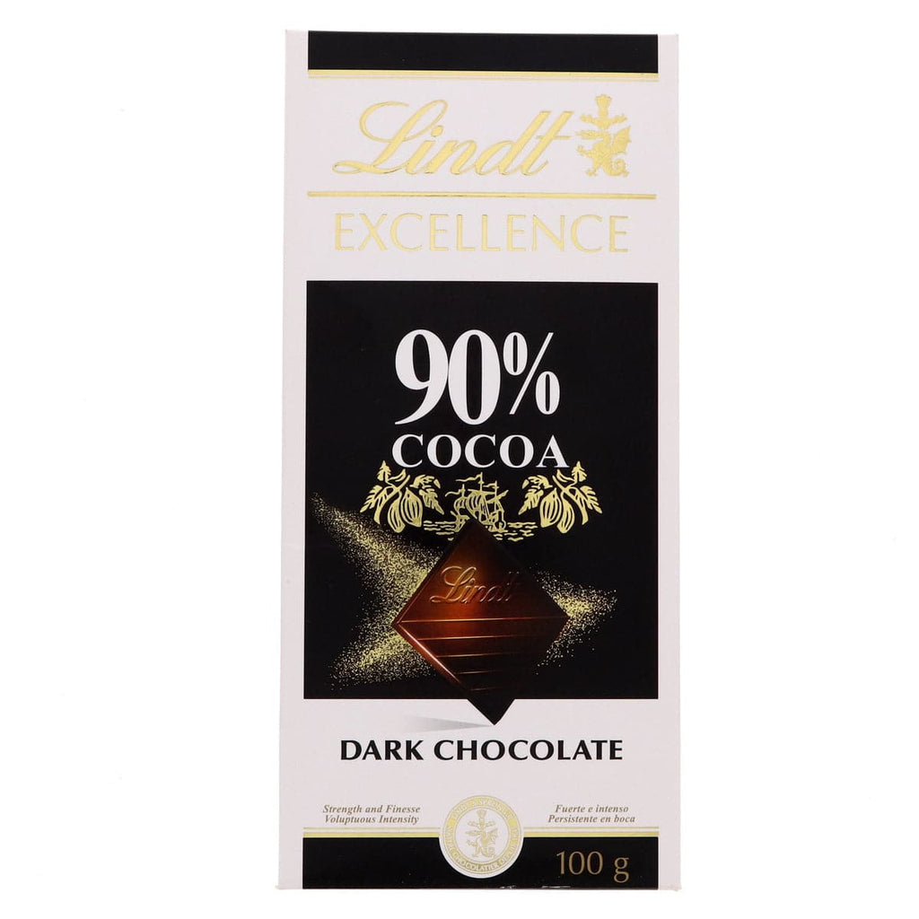 Lindt Excellence - 90% Cocoa dark Chocolate -100g
