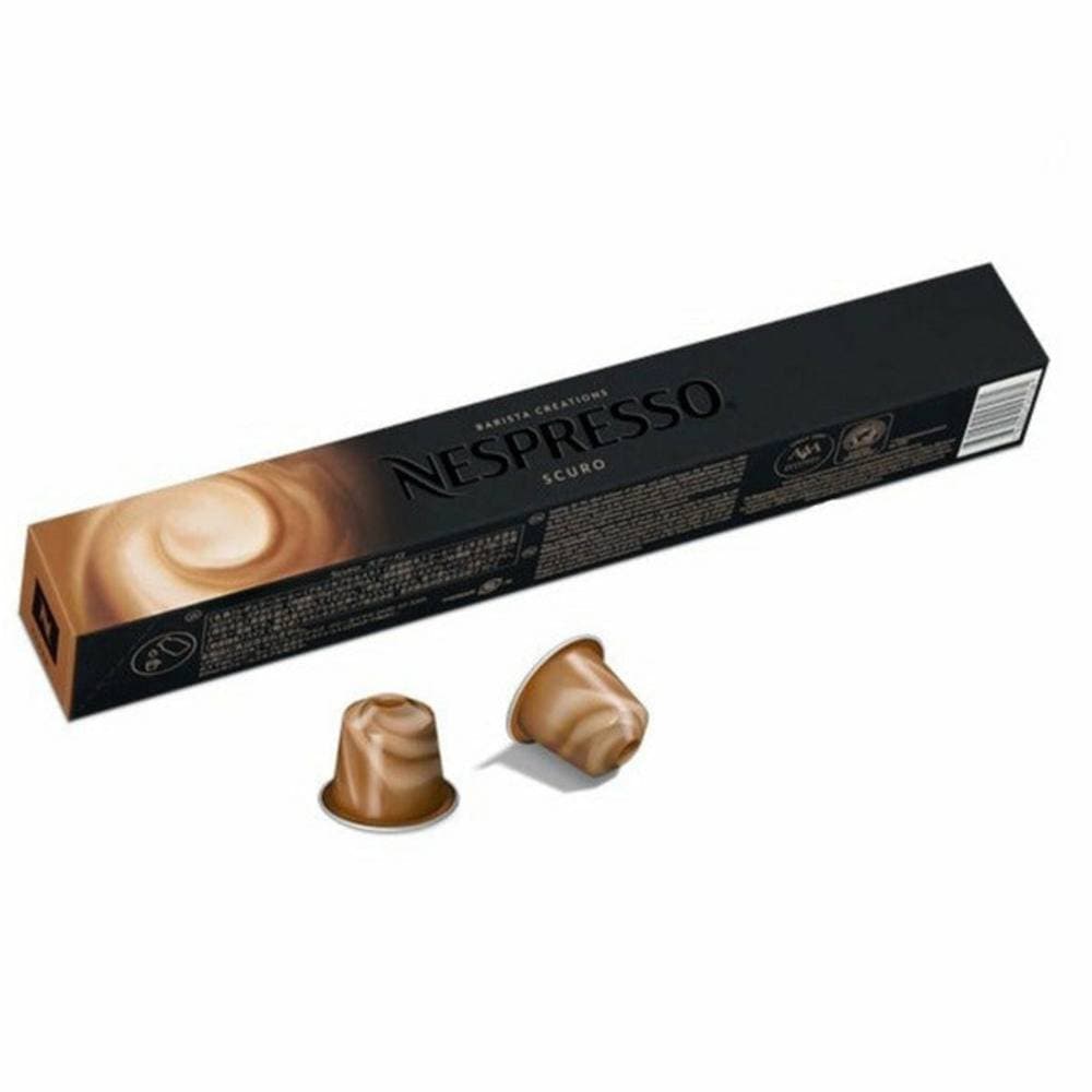 Order Nespresso - Scuro - 10 Capsules for LE 205 at Coffee & Cream, All your coffee needs in one place. Shop Coffee, Beans, Ground Coffee, Instant Coffee, Creamers, Coffee Machines, Blenders, Coffee and more. 50+ Brands Monin, Lavazza, Starbucks, Nespresso, Arzum, and more. Become your own Baristaeg at home. Delivers All over Egypt. Online payments available, and get your fengany coffee delivered to your home. Product Description: Intensity - 6 We sought inspiration from Melbourne baristas. They are masters