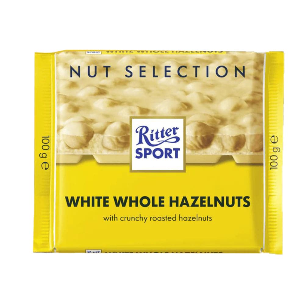 Ritter Sport - White Whole Hazelnuts - 100g