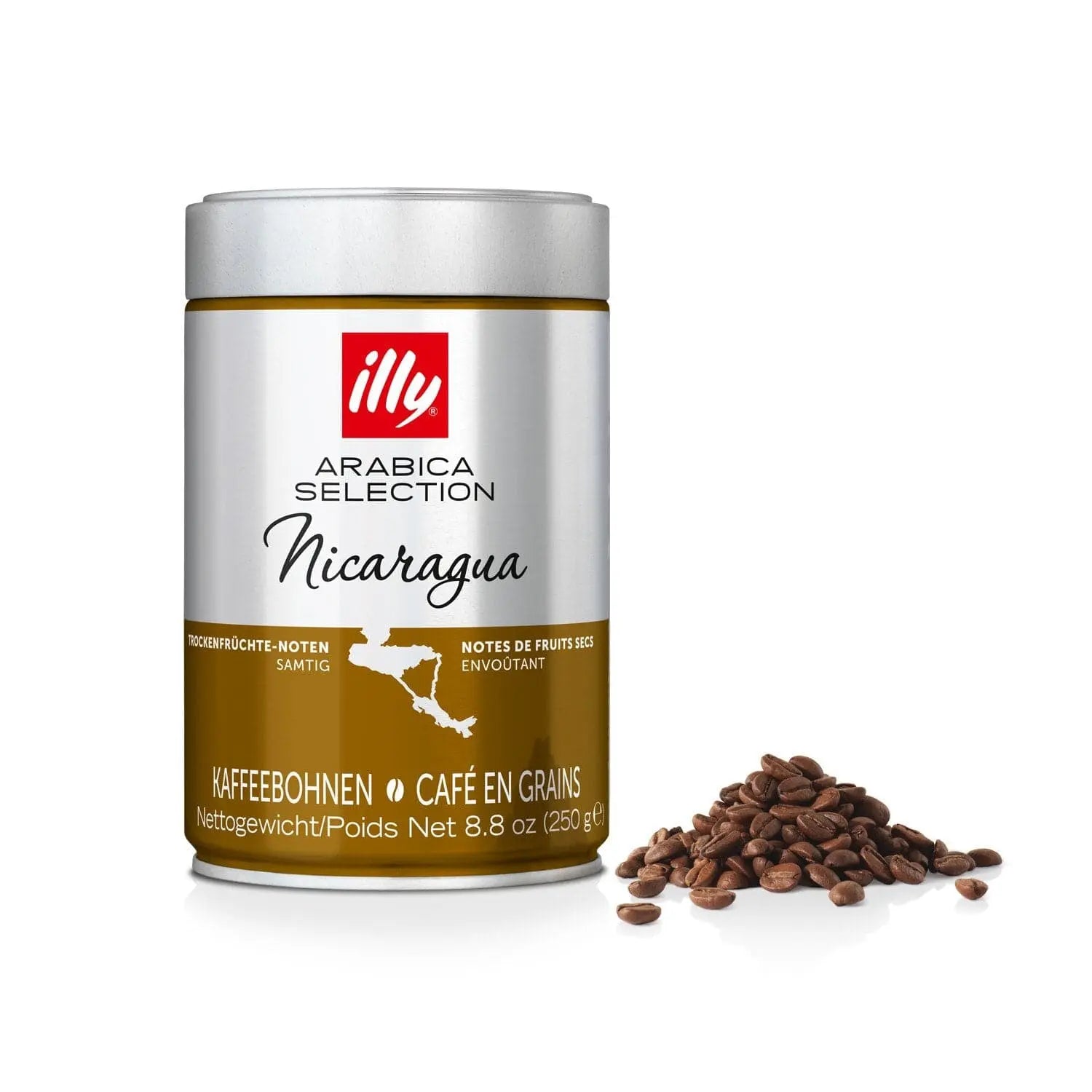 Illy - Arabica Selection Nicaragua Coffee Beans - 250g at Coffee & Cream Egypt