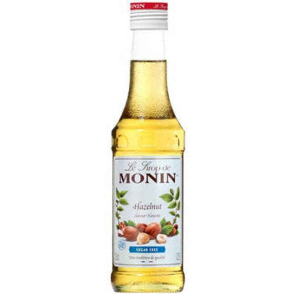 Order Monin - Sugar Free Hazelnut Syrup - 250ml for LE 101.21 at Coffee & Cream, All your coffee needs in one place. Shop Coffee, Beans, Ground Coffee, Instant Coffee, Creamers, Coffee Machines, Blenders, and more. 50+ Brands Monin, Lavazza, Starbucks, Nespresso, Arzum, and more. Become your own Baristaeg at home. Delivers All over Egypt. Online payments available, and get your fengany coffee delivered to your home. Product Description: Monin Sugar Free Hazelnut Syrup - 250ml