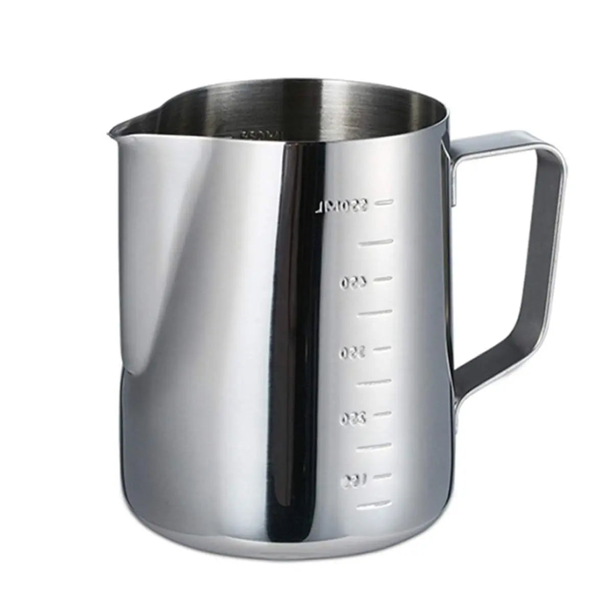 Order Milk Jug Stainless Steel Milk Pitcher, Milk Frothing Jug - 550ml for LE 185.00 at Coffee & Cream, All your coffee needs in one place. Shop Coffee, Beans, Ground Coffee, Instant Coffee, Creamers, Coffee Machines, Blenders, and more. 50+ Brands Monin,