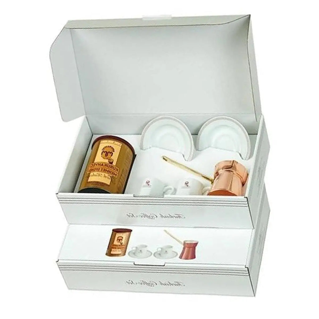 Order Mehmet Efendi - Kuru Kahveci Turkish Coffee - Set for LE 699.00 at Coffee & Cream, All your coffee needs in one place. Shop Coffee, Beans, Ground Coffee, Instant Coffee, Creamers, Coffee Machines, Blenders, and more. 50+ Brands Monin, Lavazza, Starb