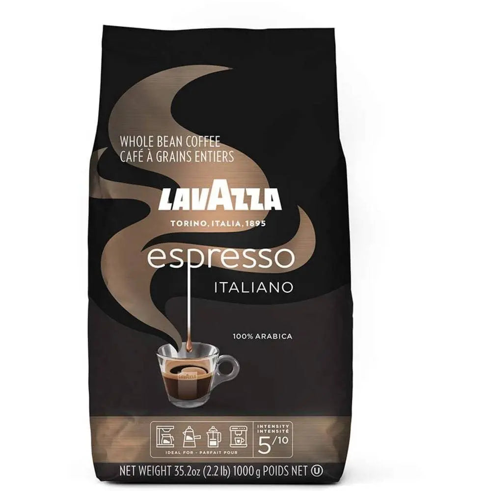 Lavazza Espresso Italiano Arabica Whole Coffee Beans - 1kg at Coffee & Cream Egypt