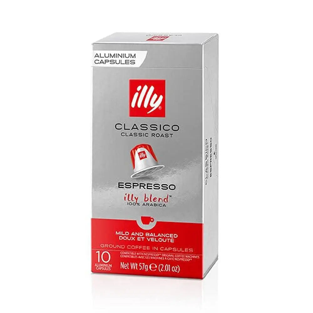 Illy - Classico Espresso Compatible by Nespresso -10 capsules at Coffee & Cream Egypt