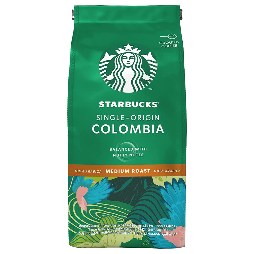 Starbucks - Colombia Medium Roast Ground Coffee - 200g
