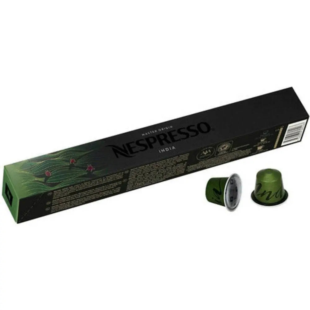 Nespresso India Original Espresso Capsules - Intensity 11 - 10 Capsules at Coffee & Cream Egypt