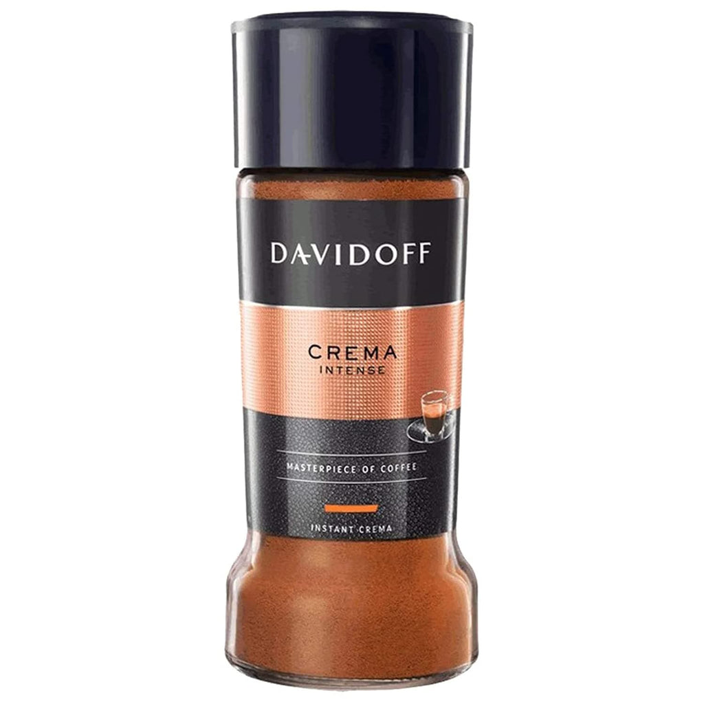 Order Davidoff - Café Intense Crema - 90g for LE 145 at Coffee & Cream, All your coffee needs in one place. Shop Coffee, Beans, Ground Coffee, Instant Coffee, Creamers, Coffee Machines, Blenders, and more. 50+ Brands Monin, Lavazza, Starbucks, Nespresso, Arzum, and more. Become your own Baristaeg at home. Delivers All over Egypt. Online payments available, and get your fengany coffee delivered to your home. Product Description: Davidoff crema intense combines the characteristic taste of a full-bodied espre