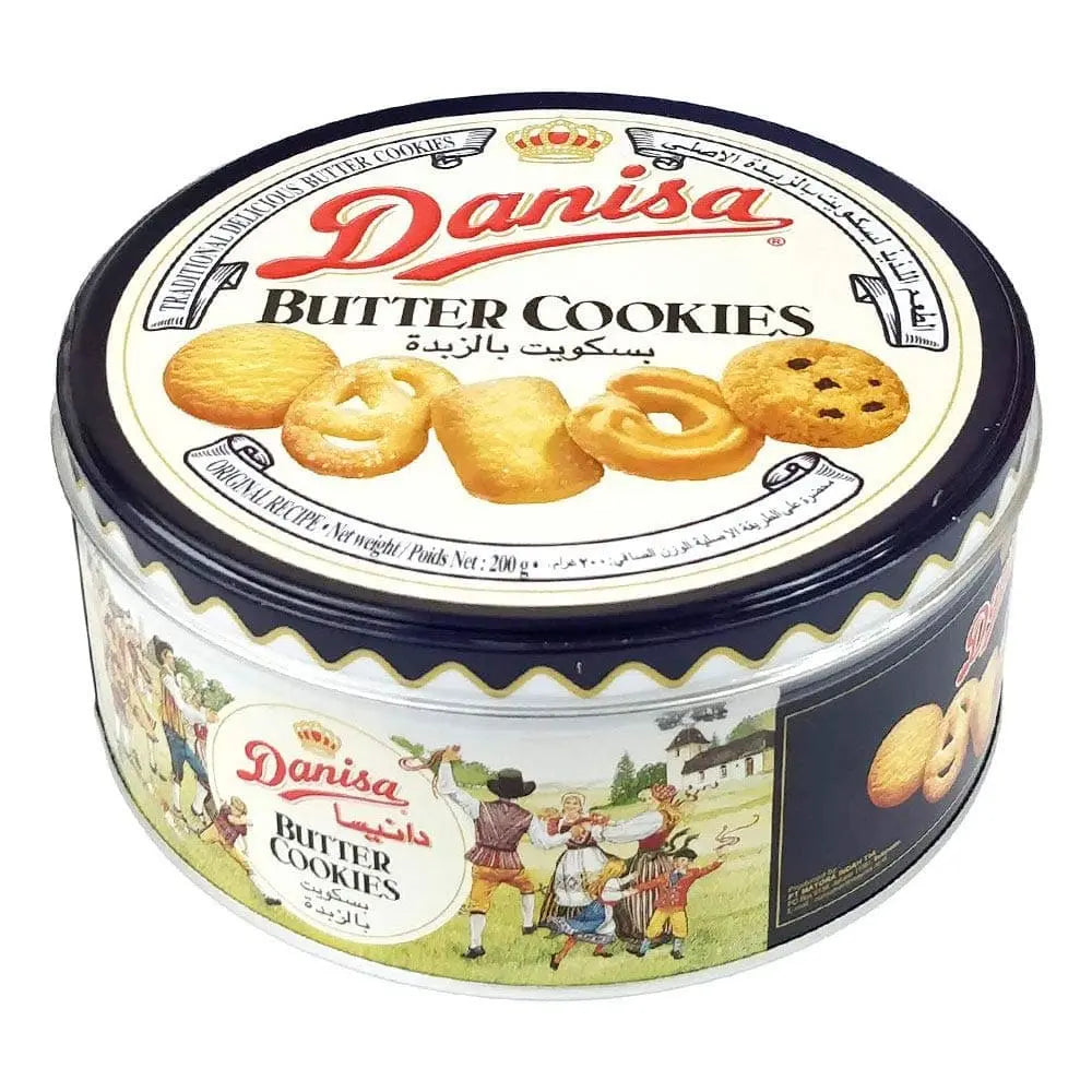 Order Danisa - Butter Cookies - 200g for LE 185.00 at Coffee & Cream, All your coffee needs in one place. Shop Coffee, Beans, Ground Coffee, Instant Coffee, Creamers, Coffee Machines, Blenders, and more. 50+ Brands Monin, Lavazza, Starbucks, Nespresso, Ar