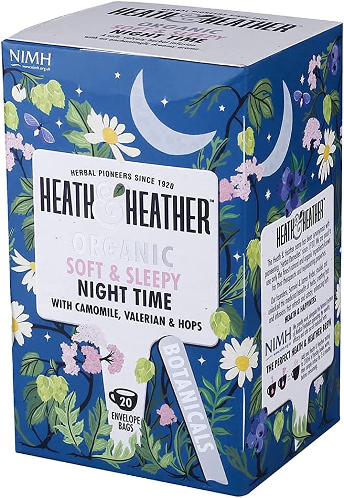 Heath & Heather - Organic  Night Time -20 Bags